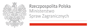 Logo strony Ministerstwa Spraw Zagranicznych.